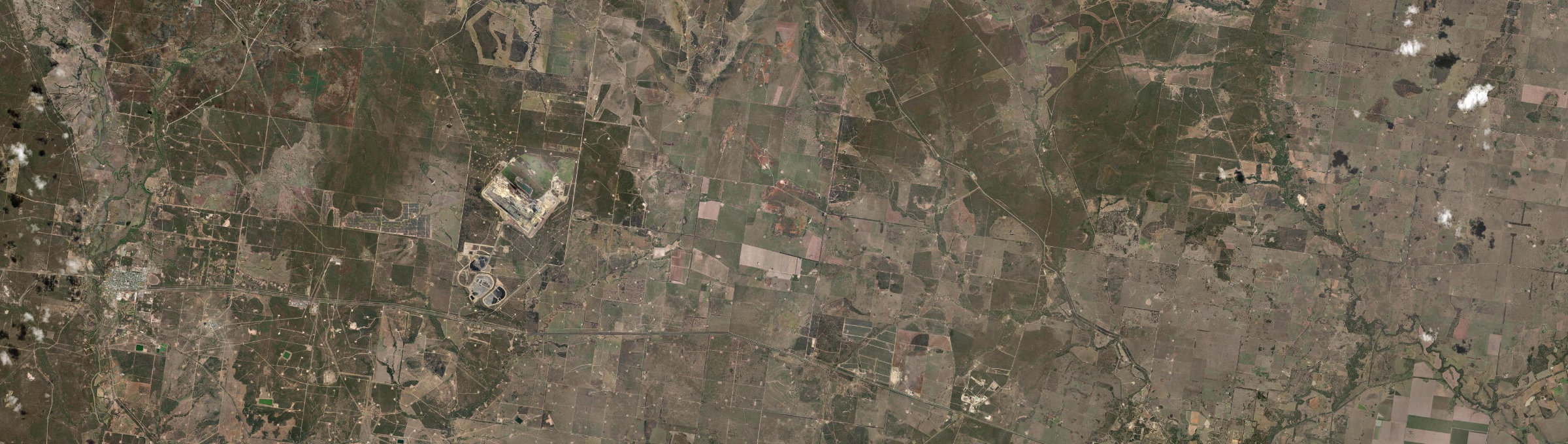 Aerial view of Cameby, QLD