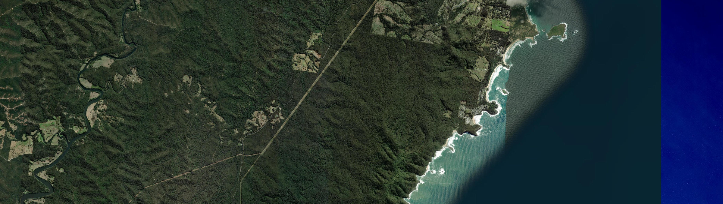 Aerial view of Cockwhy, NSW