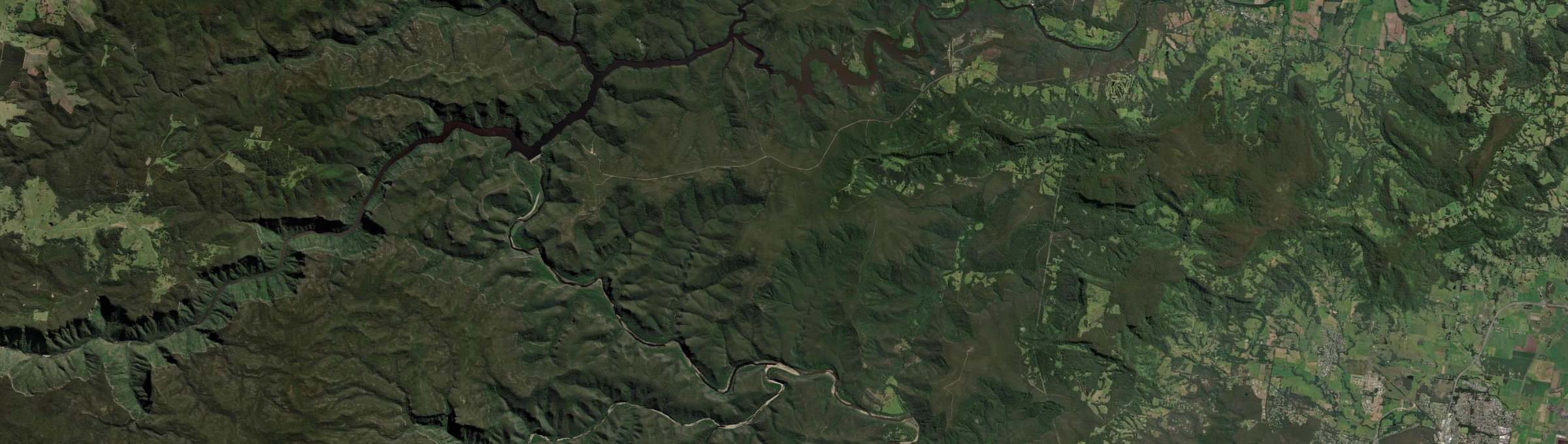Aerial view of Moollattoo, NSW