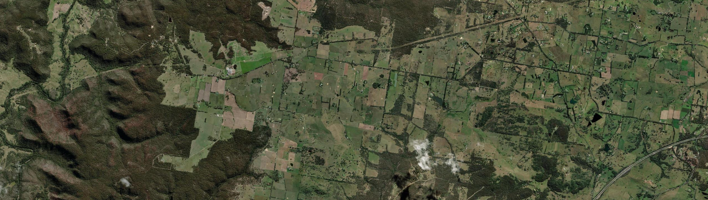 Aerial view of Mandemar, NSW
