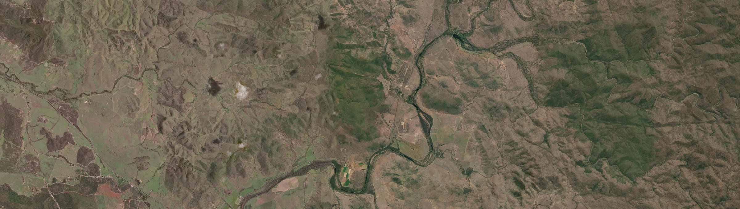 Aerial view of Wura, QLD