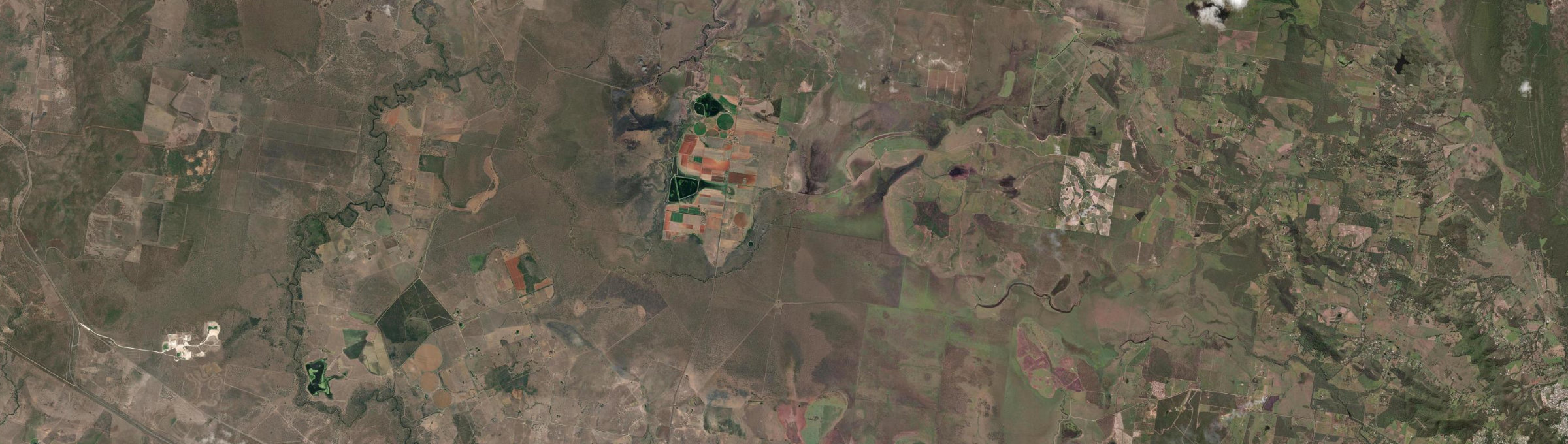 Aerial view of Rossmoya, QLD