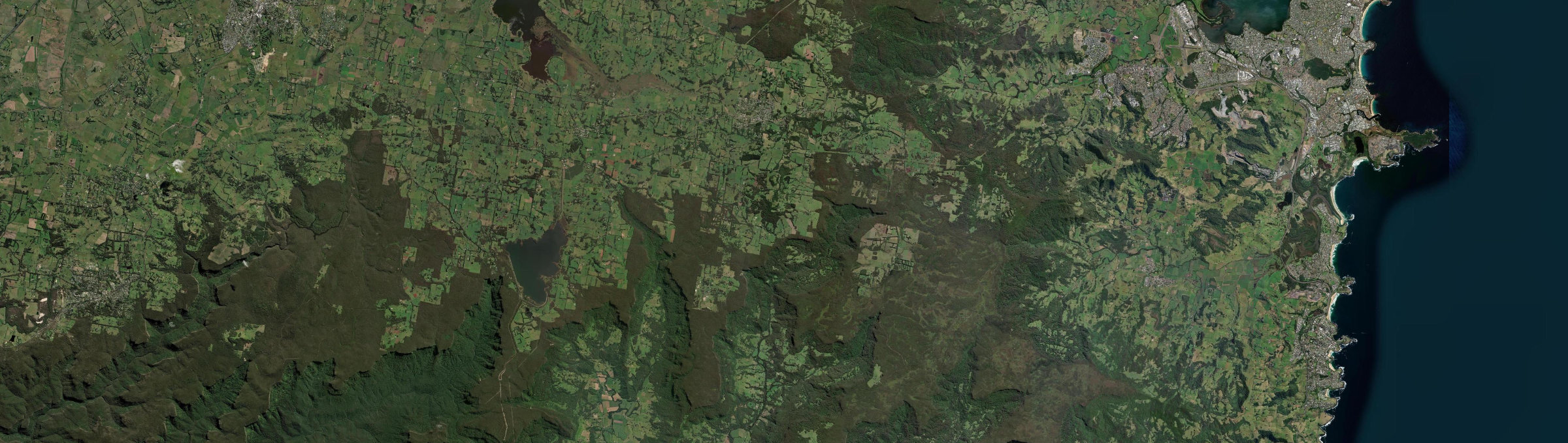 Aerial view of Robertson (NSW), NSW