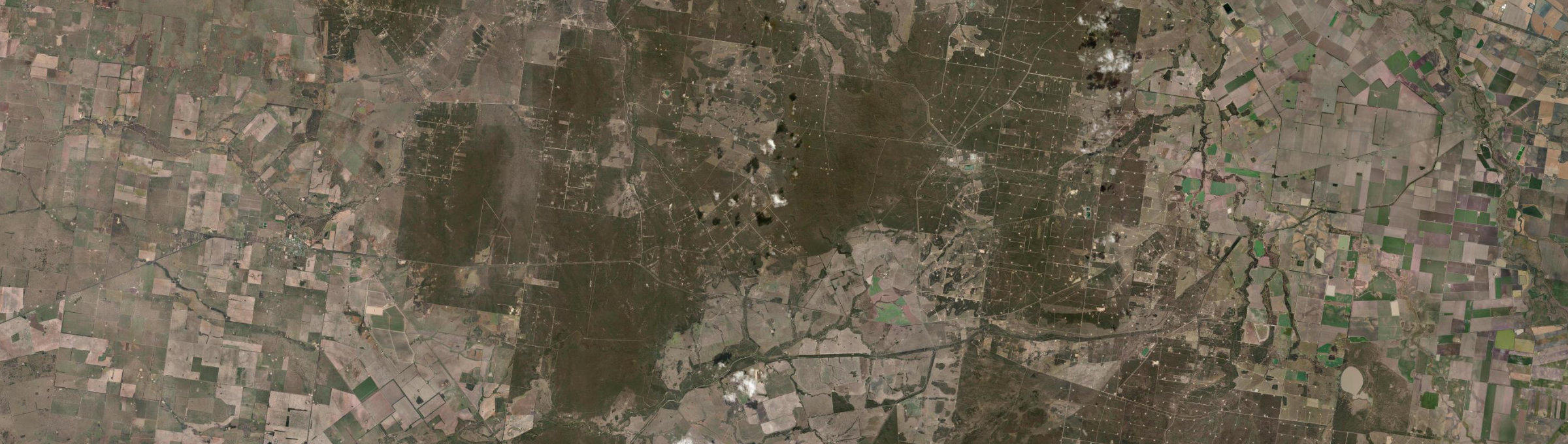 Aerial view of Weranga, QLD