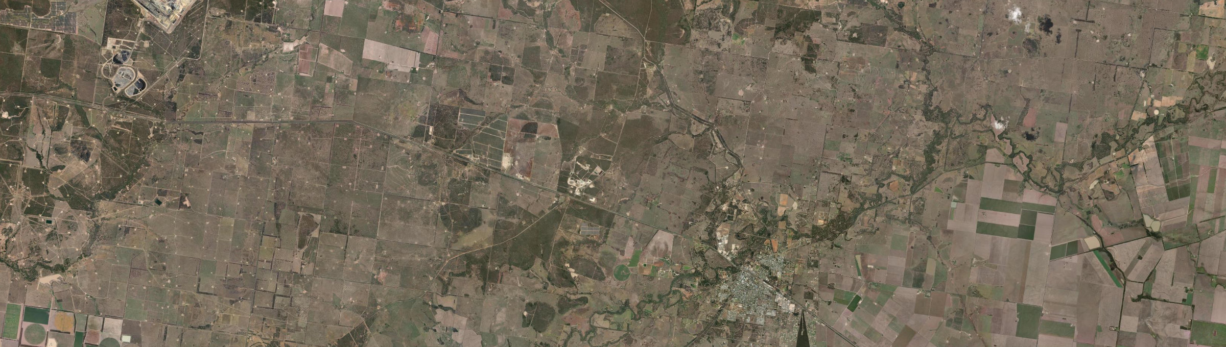 Aerial view of Baking Board, QLD