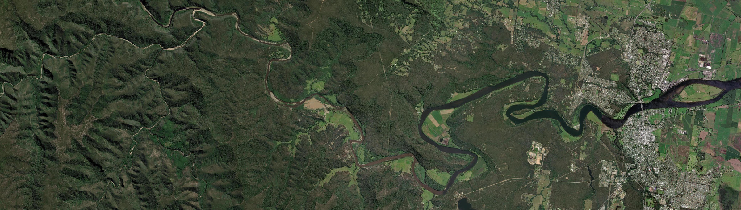 Aerial view of Illaroo, NSW