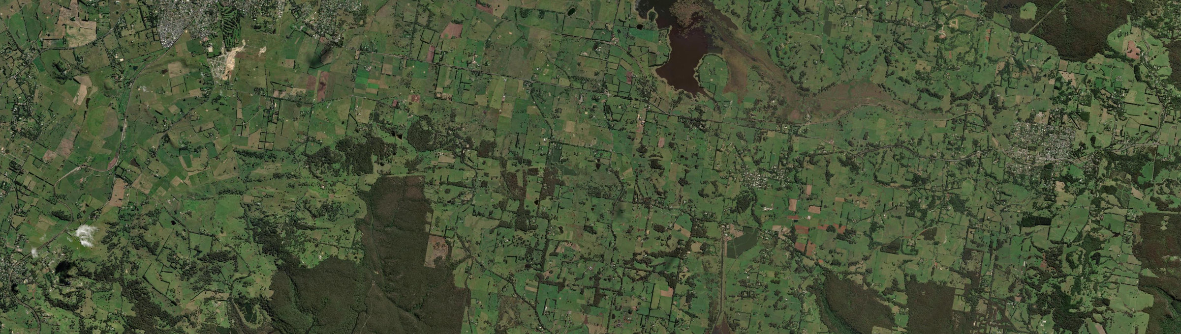 Aerial view of Avoca (NSW), NSW