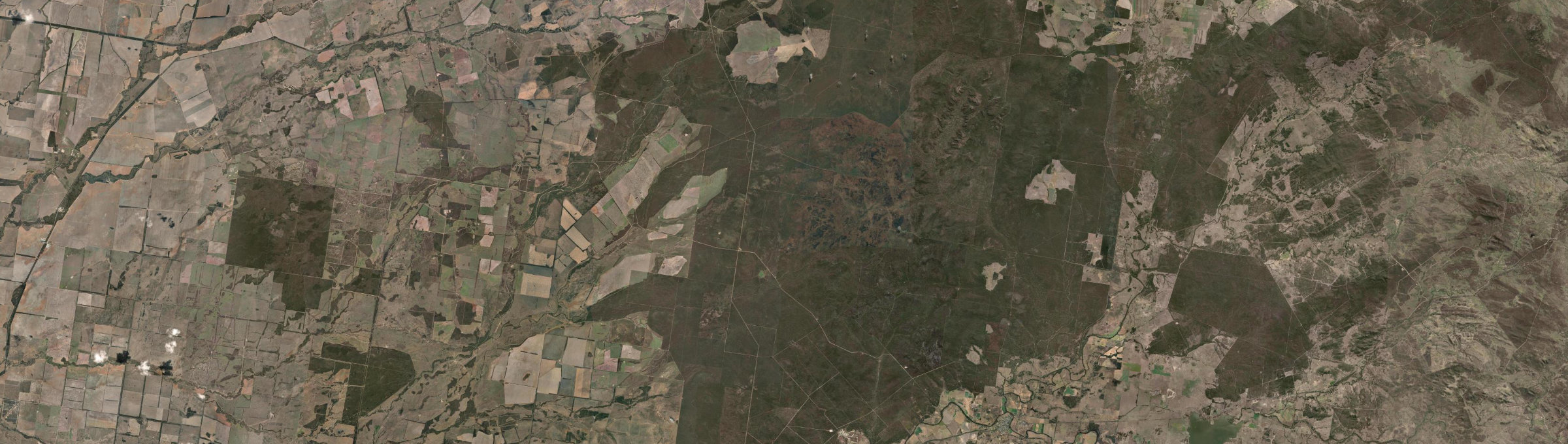 Aerial view of Bybera, QLD