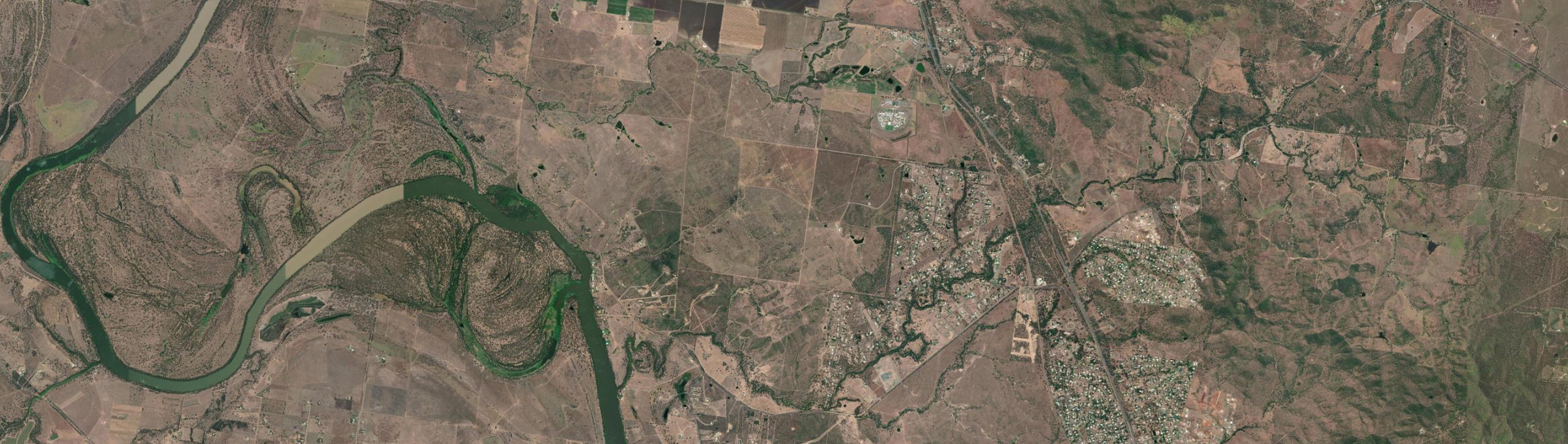 Aerial view of Glendale (Qld), QLD
