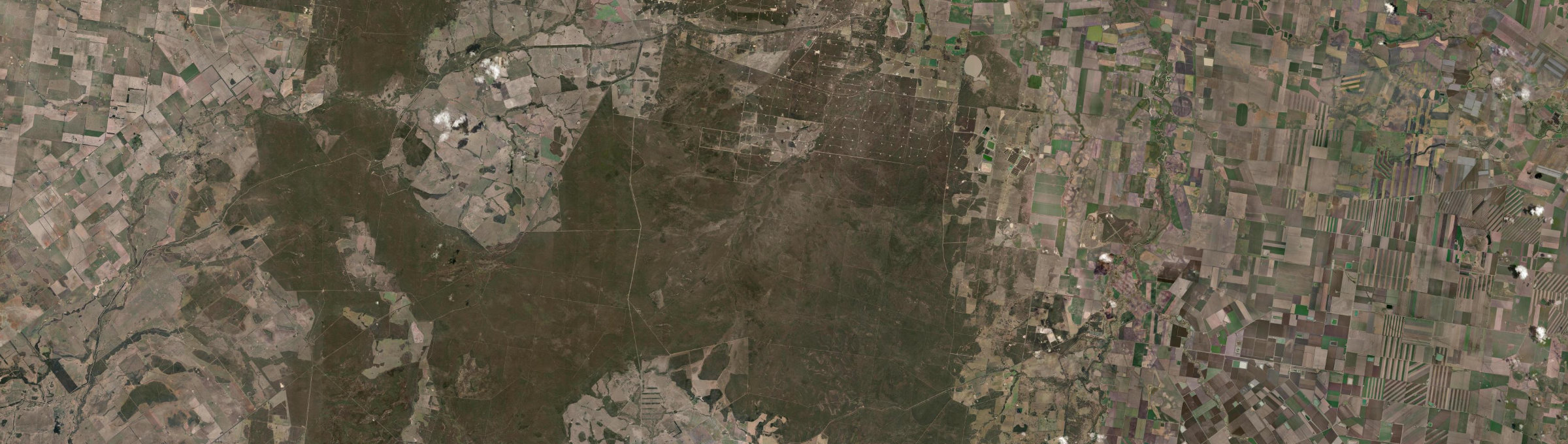 Aerial view of Halliford, QLD