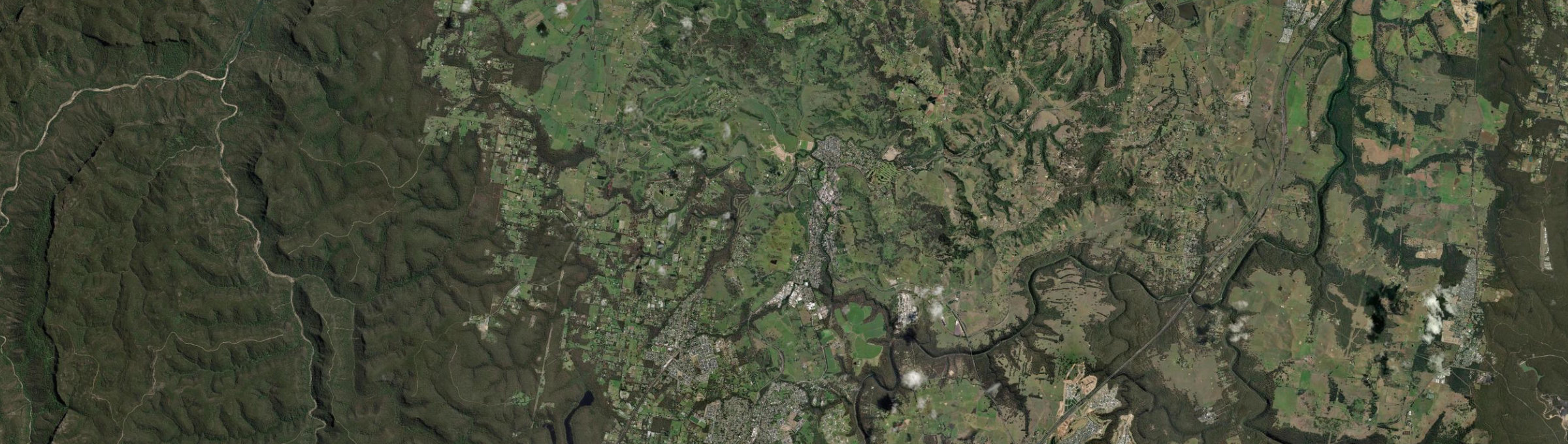 Aerial view of Picton (NSW), NSW