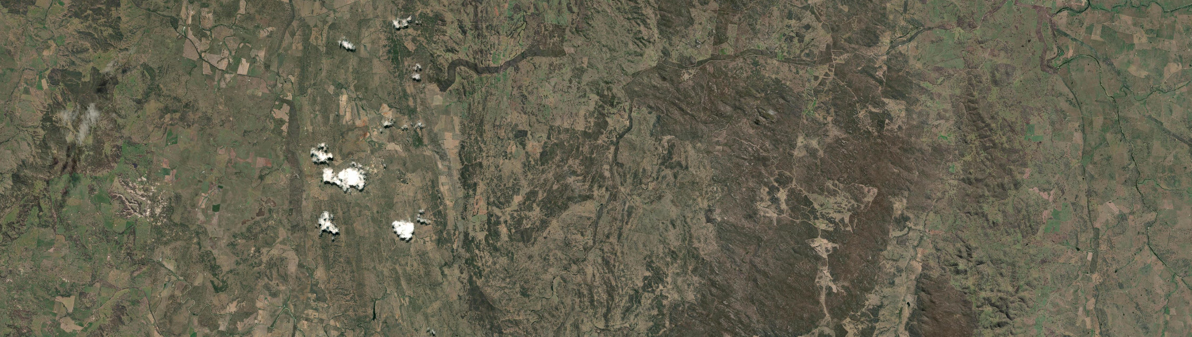 Aerial view of Ironbark (NSW), NSW