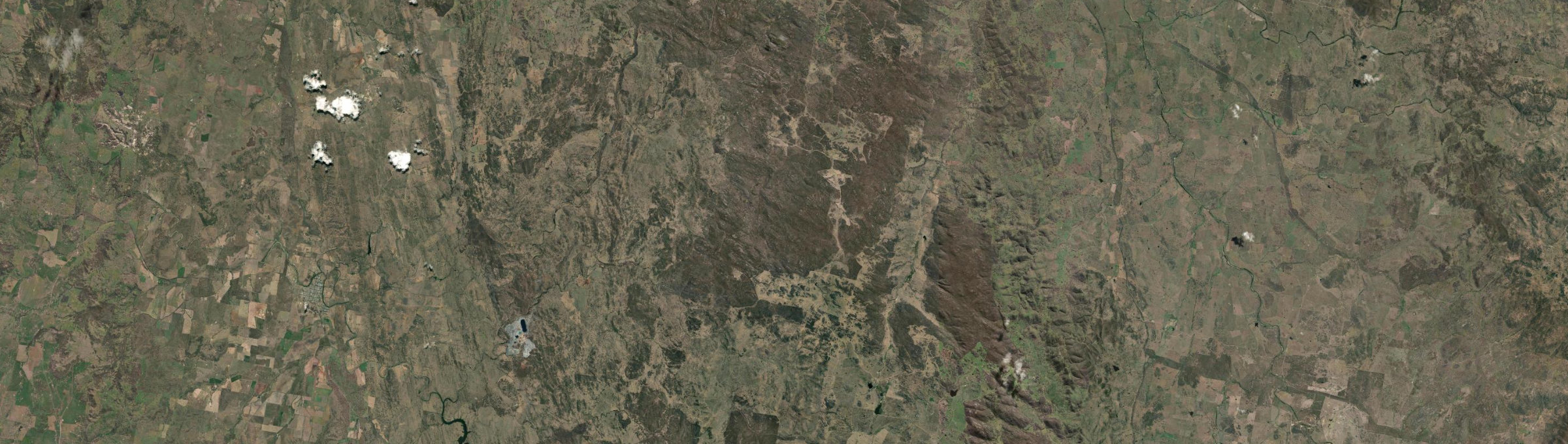 Aerial view of Thirldene, NSW