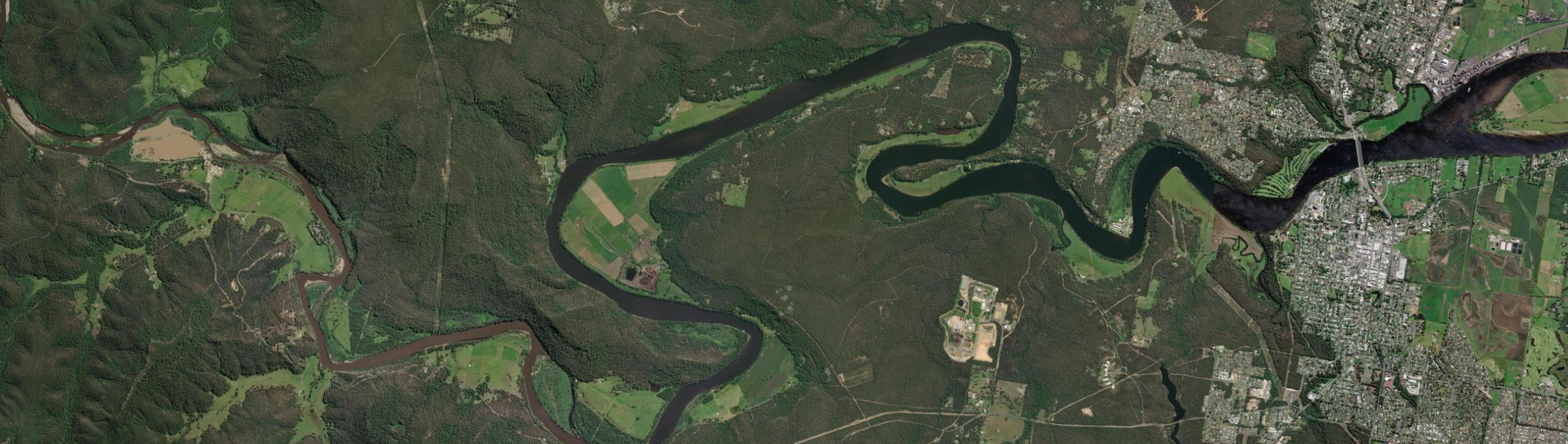 Aerial view of Longreach (NSW), NSW