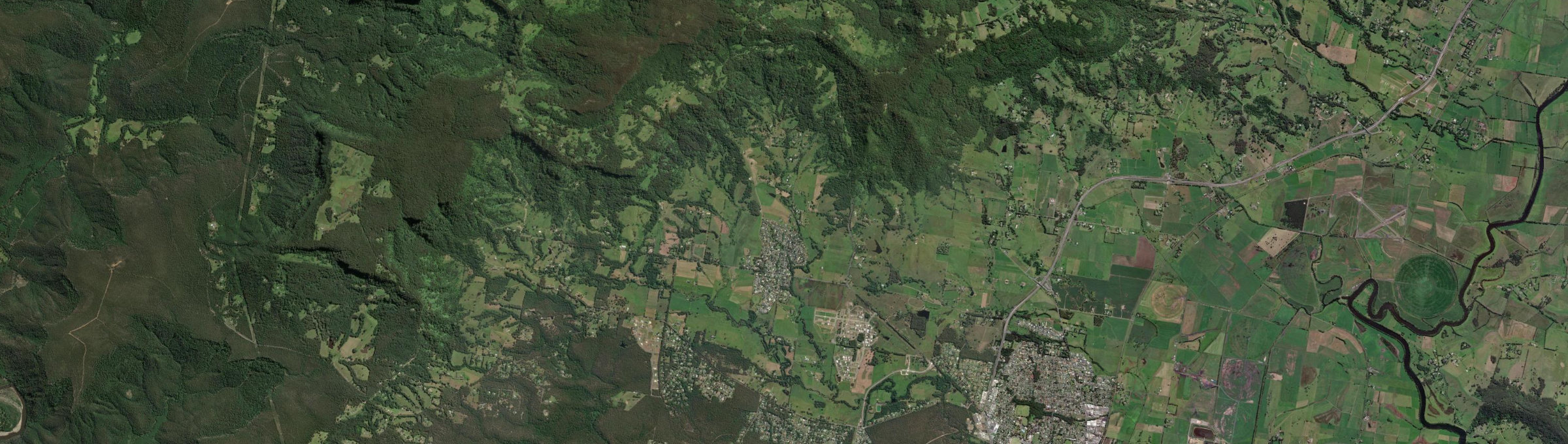 Aerial view of Cambewarra, NSW