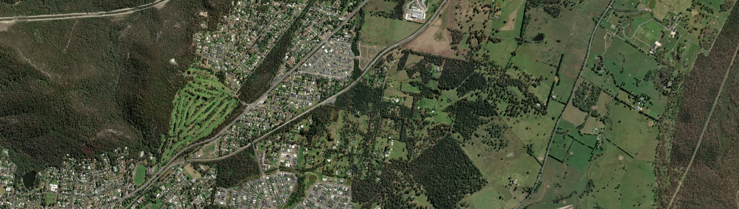 Aerial view of Balaclava (NSW), NSW