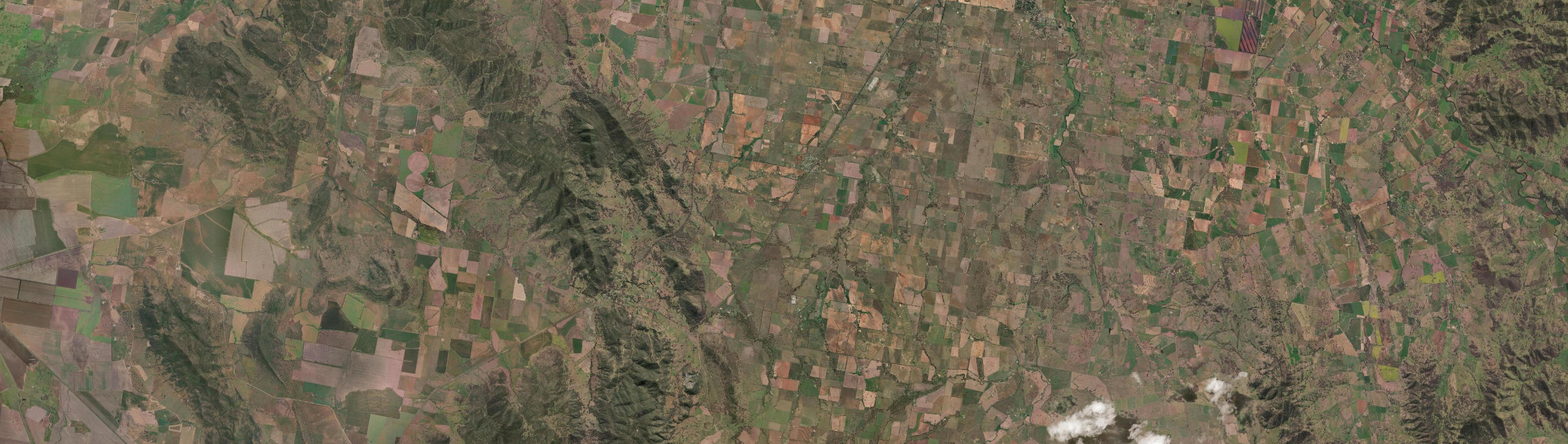 Aerial view of Duri, NSW
