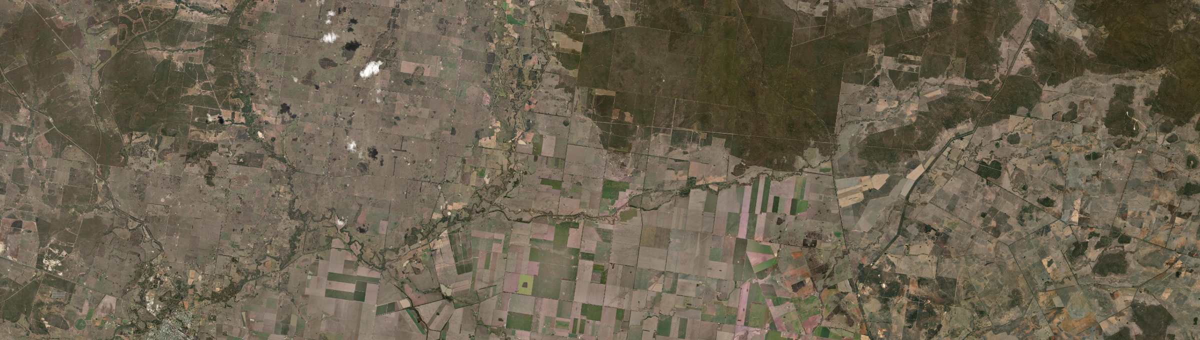 Aerial view of Canaga, QLD