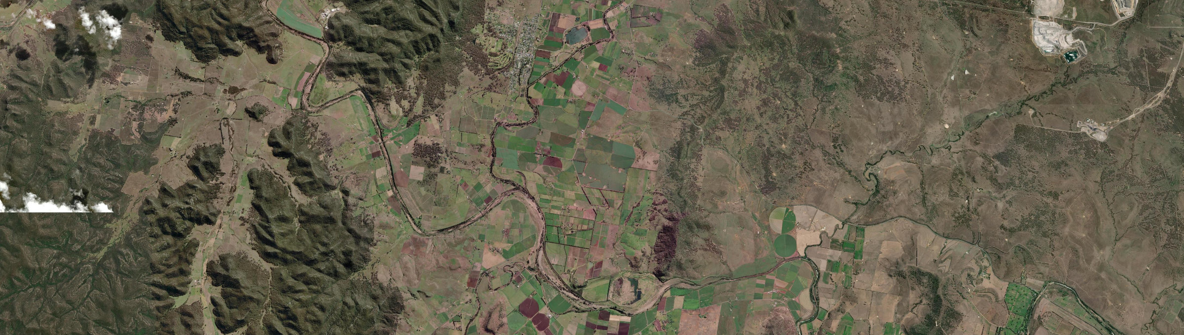 Aerial view of Dalswinton, NSW