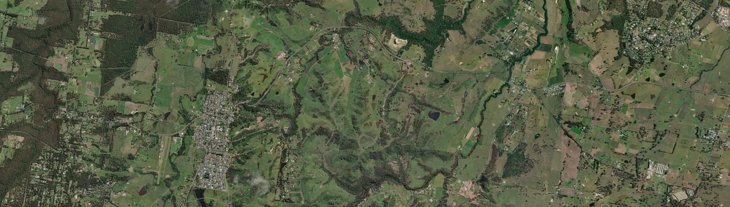 Aerial view of Glenmore (NSW), NSW