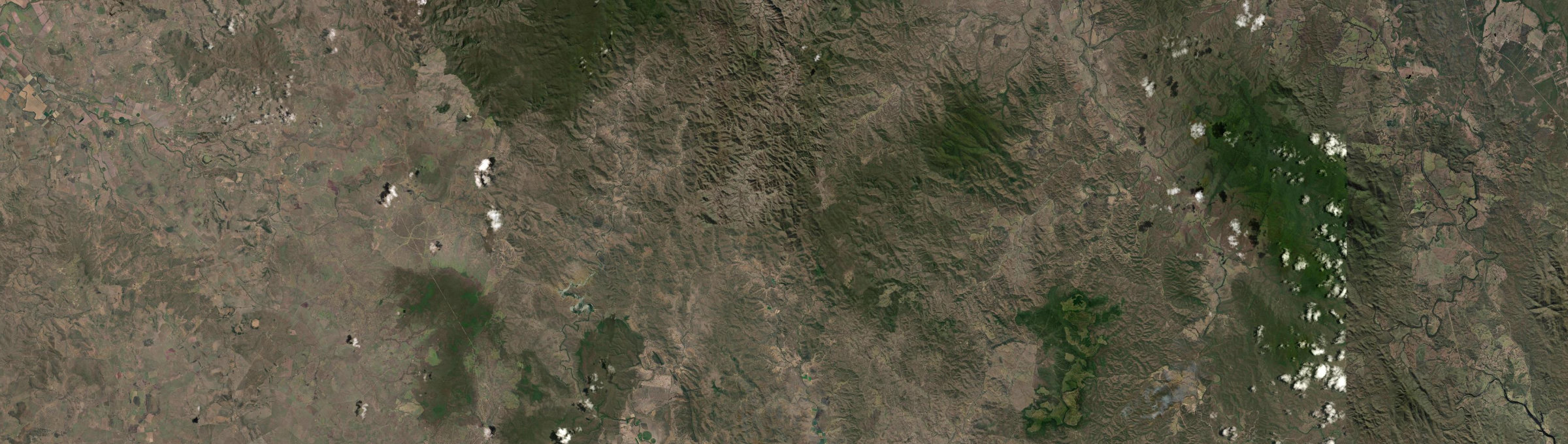 Aerial view of Monal, QLD