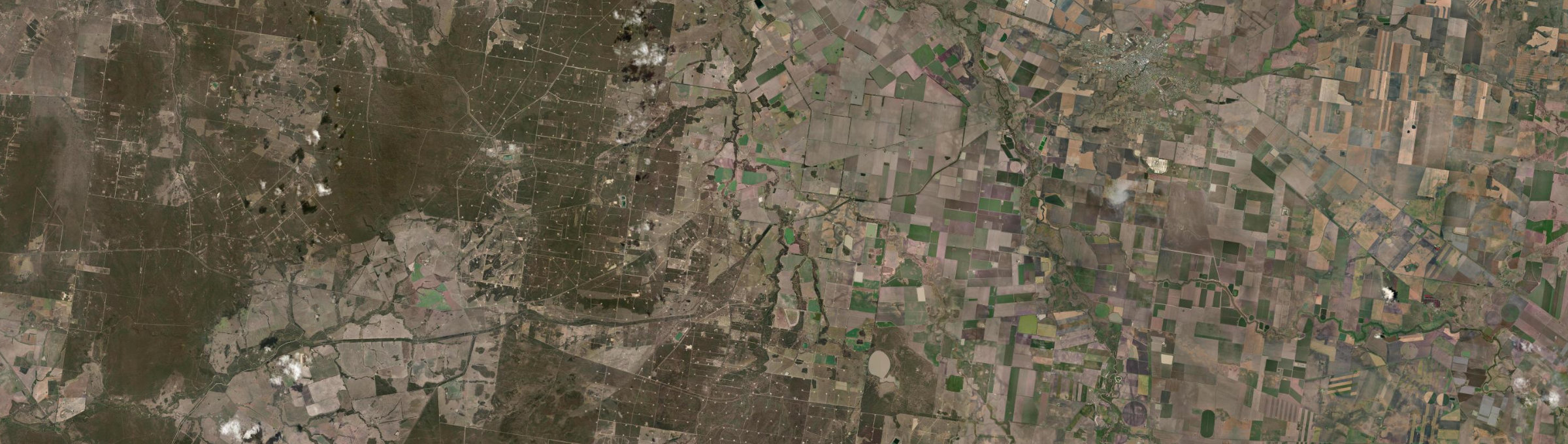 Aerial view of Ducklo, QLD