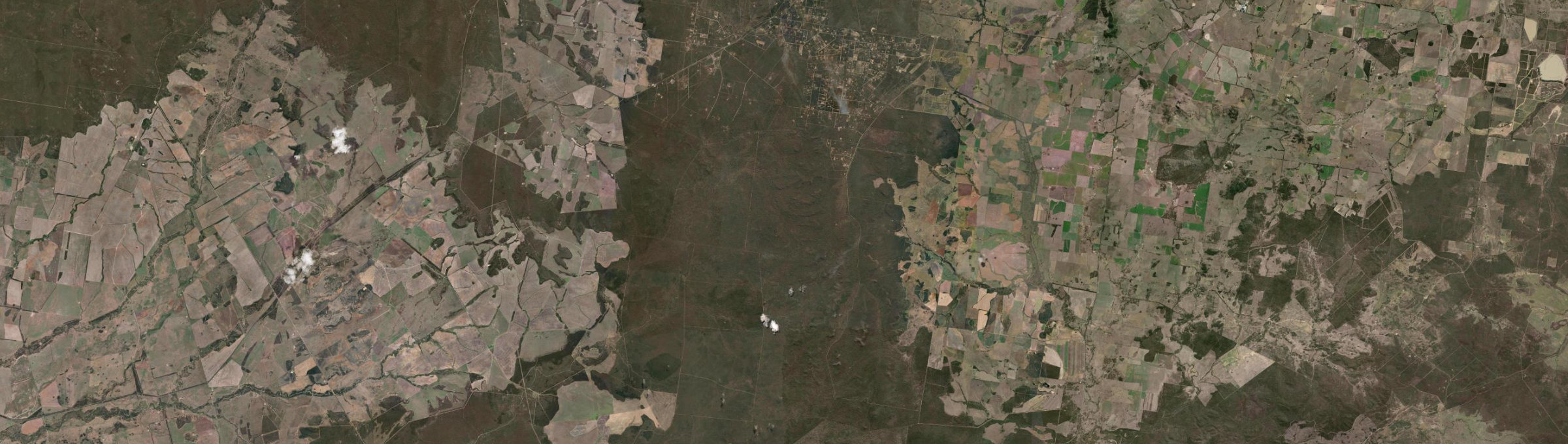 Aerial view of Wattle Ridge (Qld), QLD