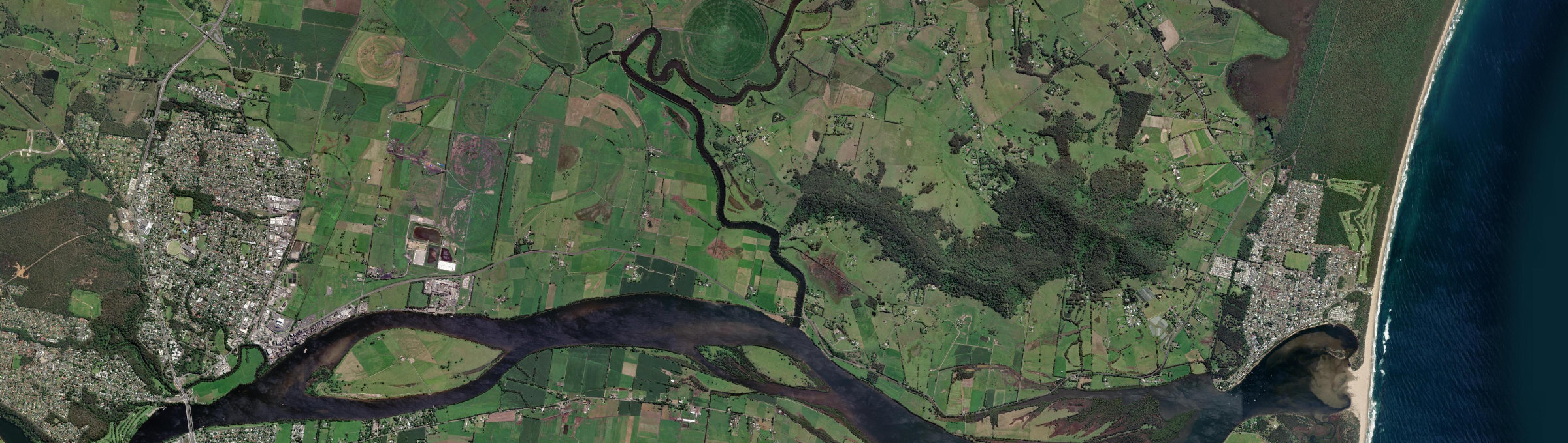 Aerial view of Back Forest, NSW