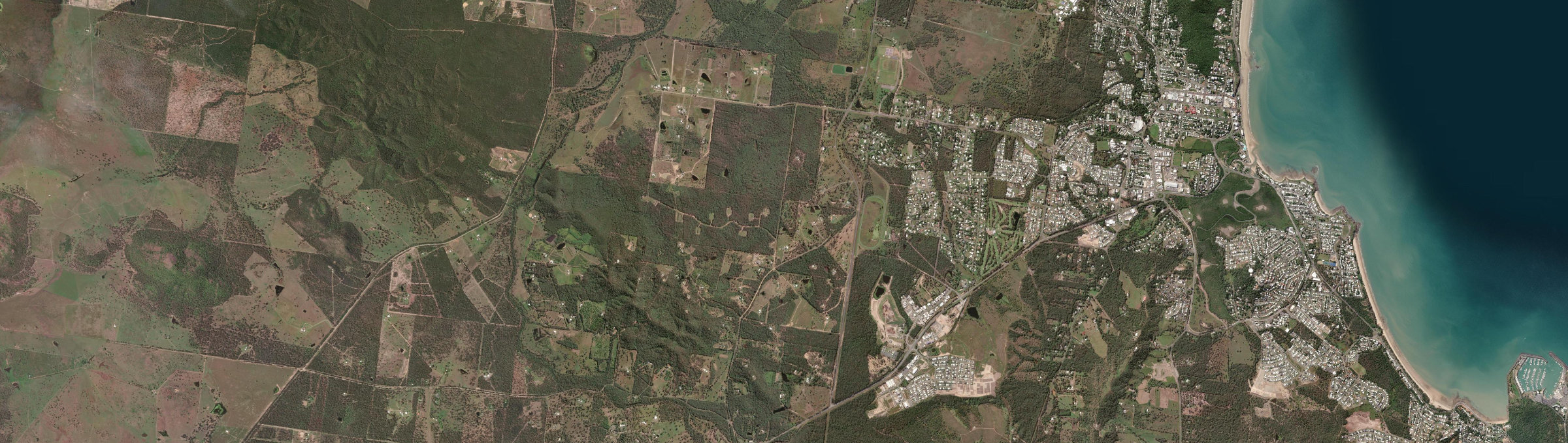 Aerial view of Barmaryee, QLD