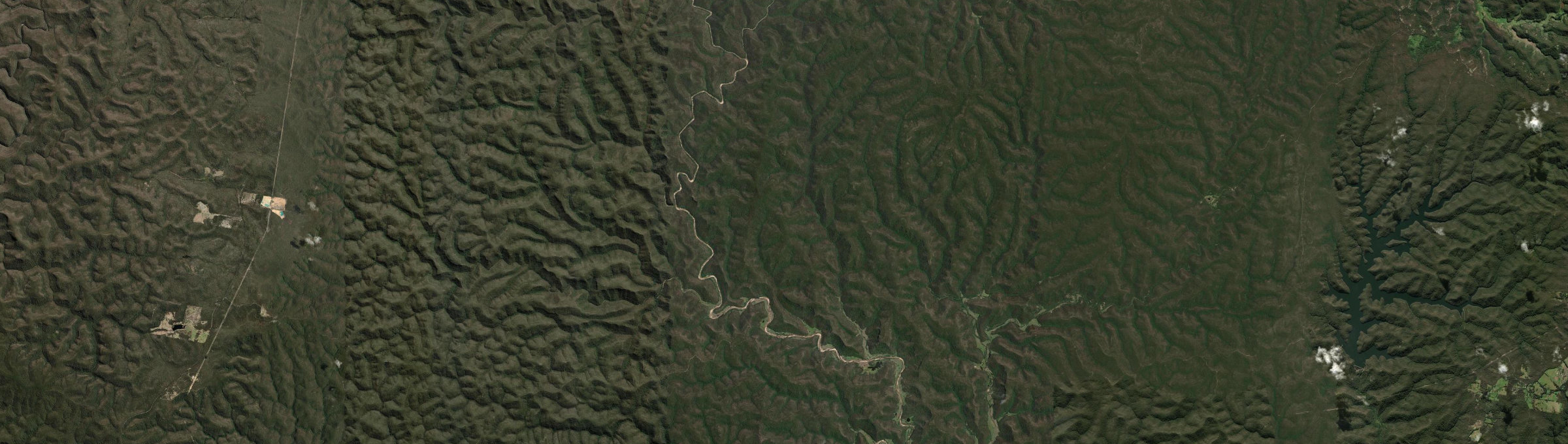 Aerial view of Higher Macdonald, NSW
