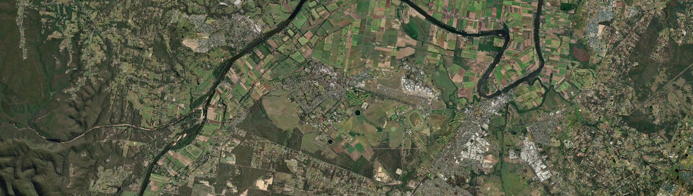 Aerial view of Richmond (NSW), NSW