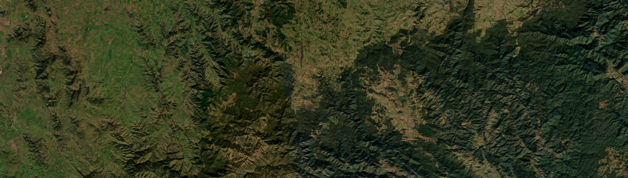 Aerial view of Niangala, NSW