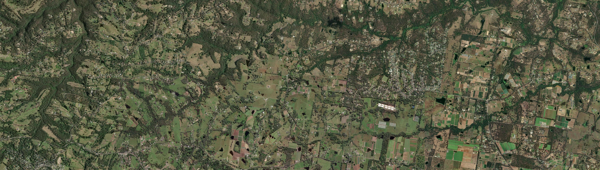 Aerial view of Tennyson (NSW), NSW