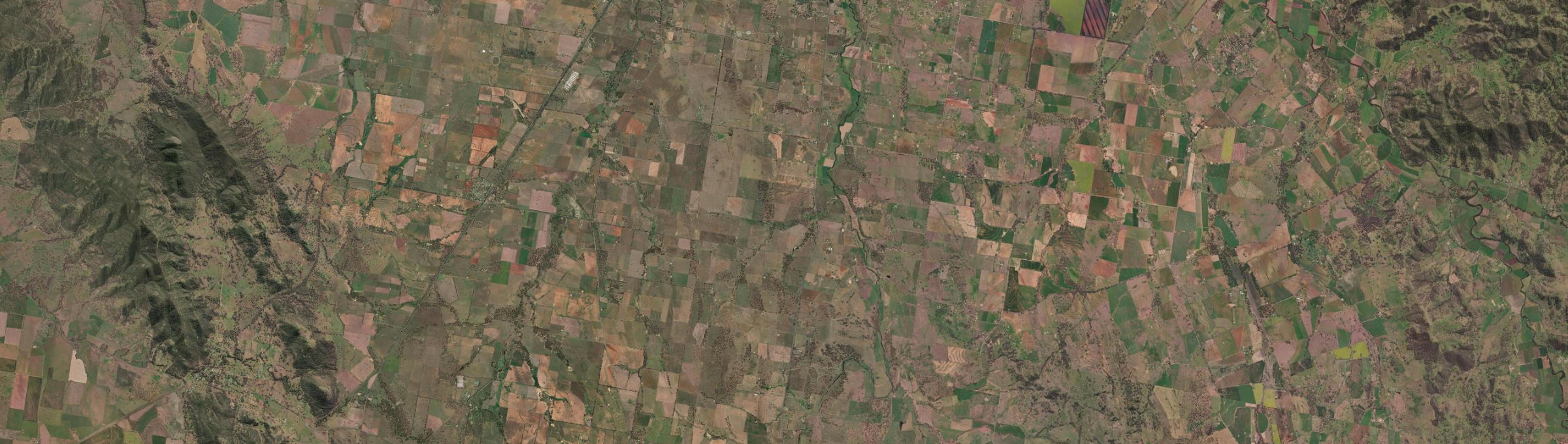 Aerial view of Timbumburi, NSW