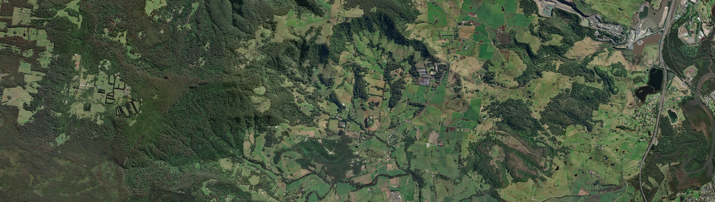 Aerial view of Curramore (NSW), NSW