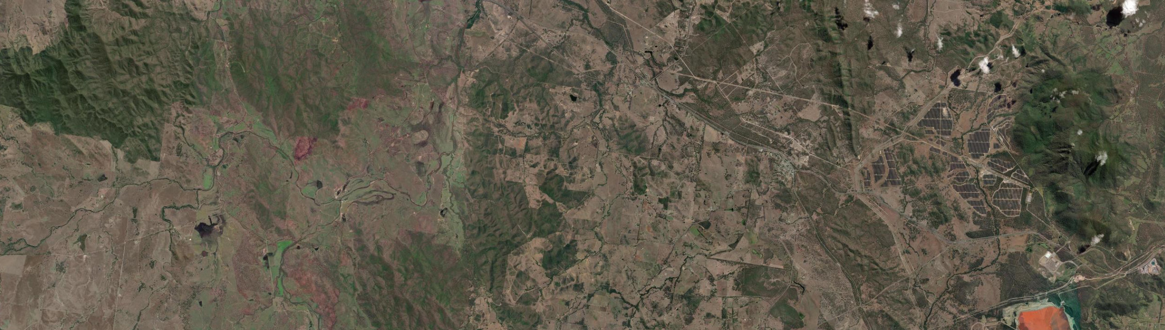 Aerial view of Ambrose, QLD