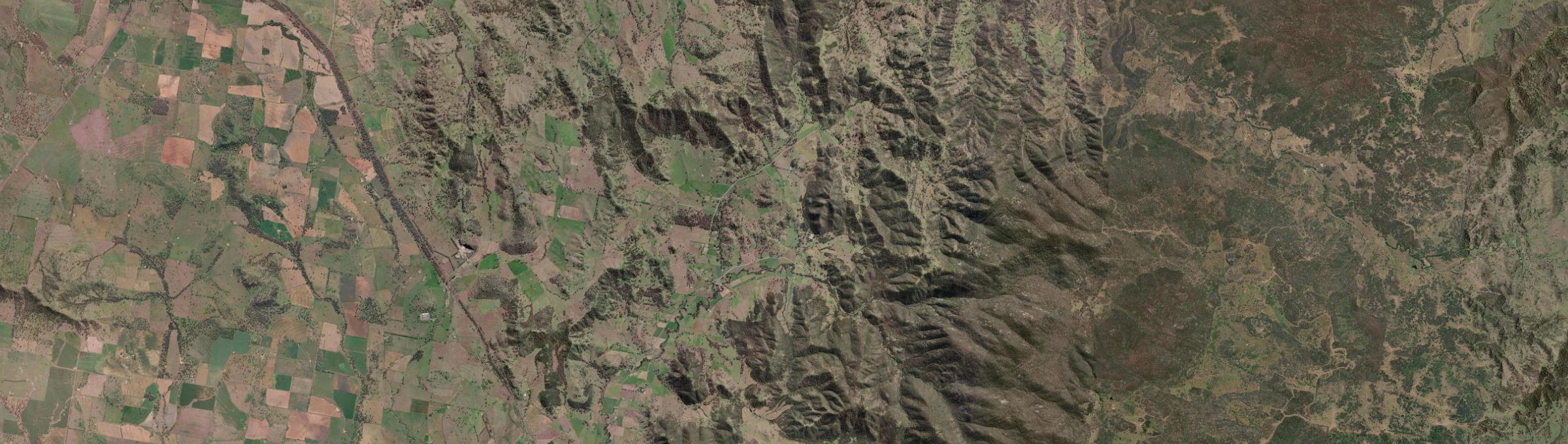 Aerial view of Garthowen, NSW