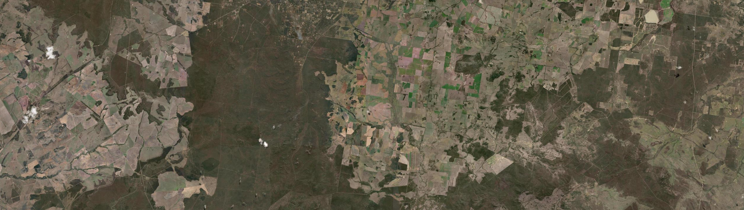 Aerial view of Bringalily, QLD