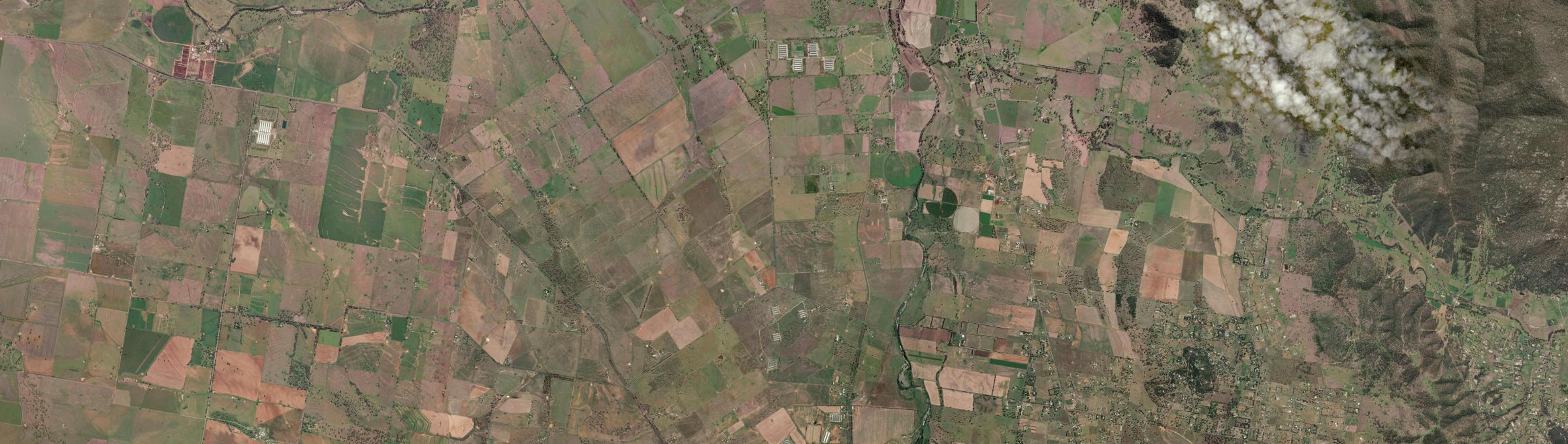 Aerial view of Gidley, NSW