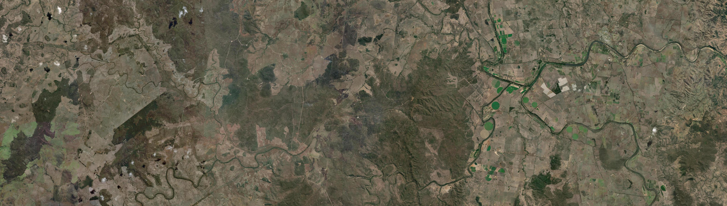 Aerial view of Dykehead, QLD