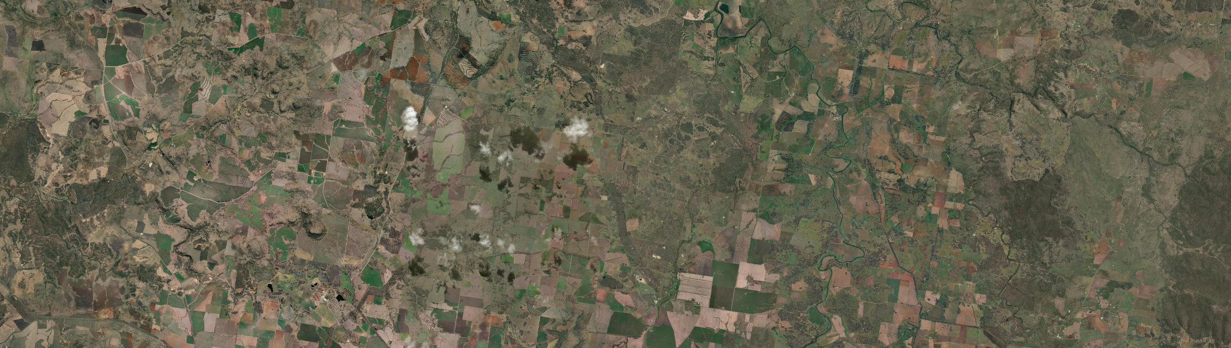 Aerial view of Cherry Tree Hill, NSW