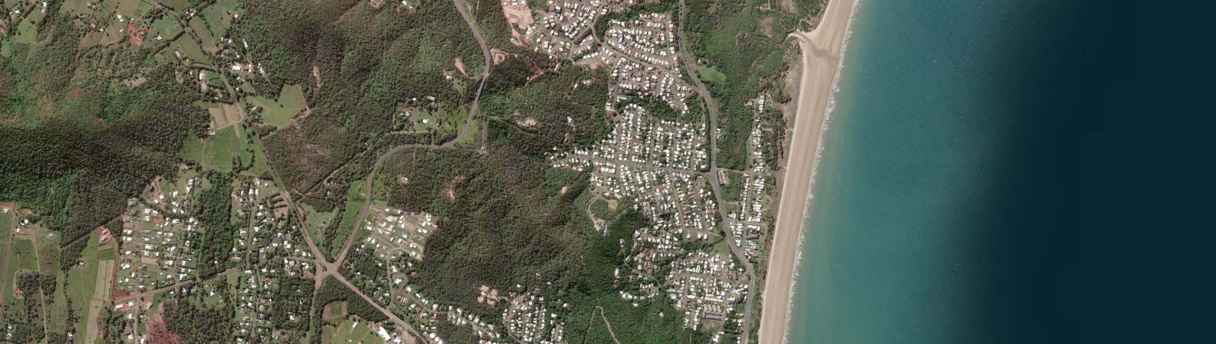 Aerial view of Barlows Hill, QLD