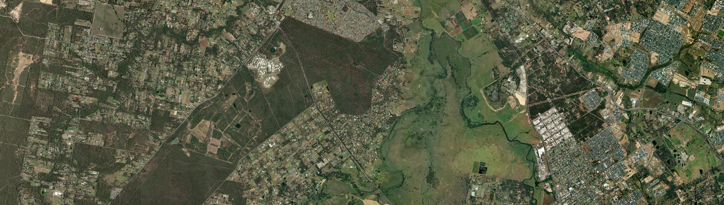 Aerial view of Windsor Downs, NSW