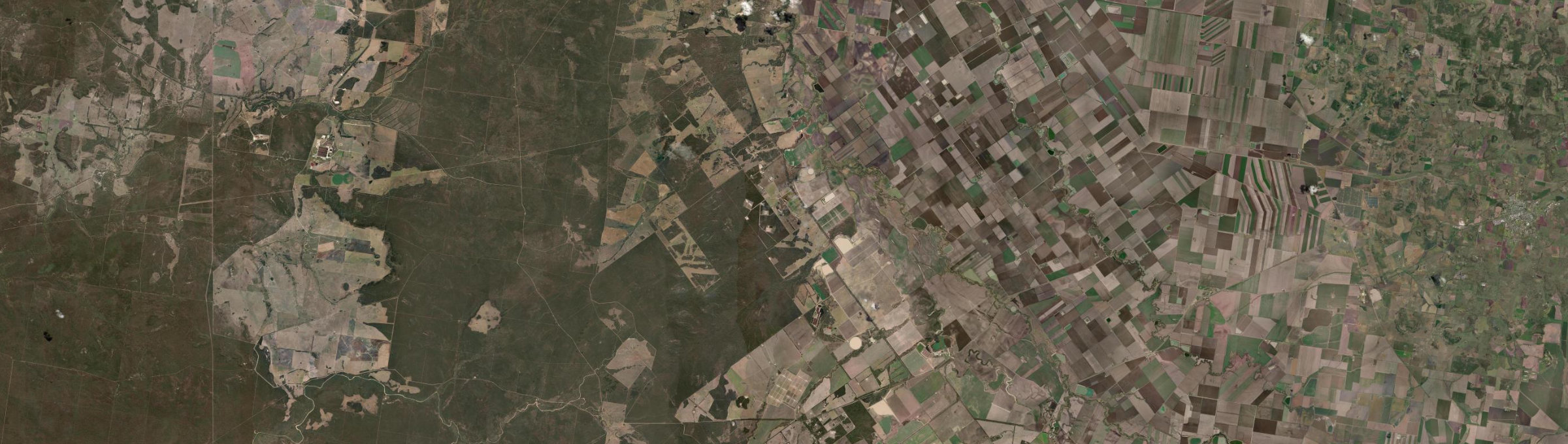 Aerial view of Kurrowah, QLD