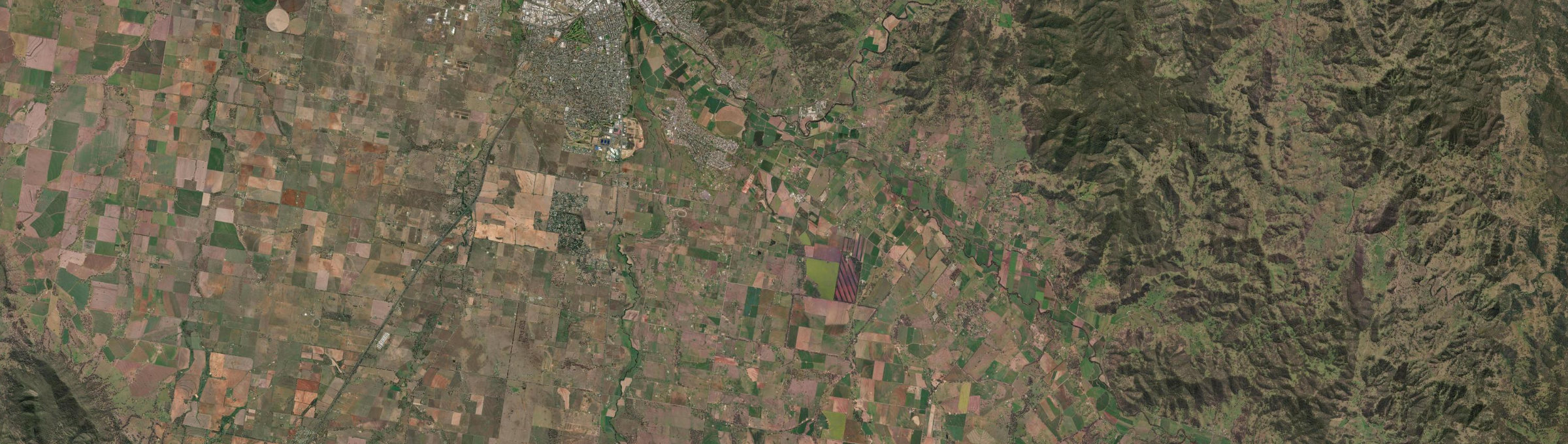 Aerial view of Calala, NSW