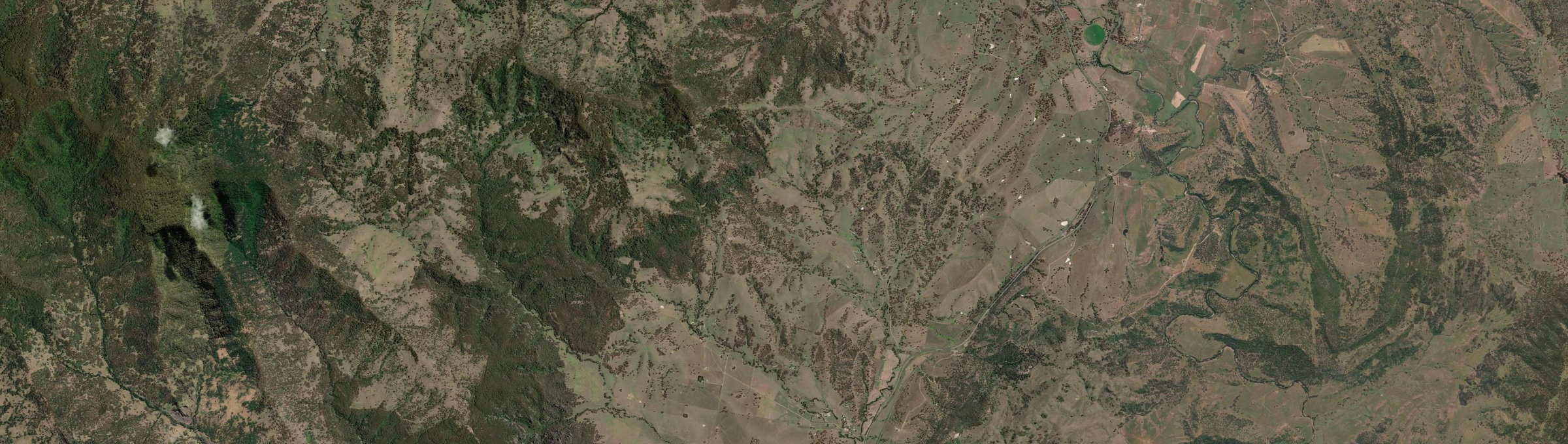 Aerial view of Murulla, NSW