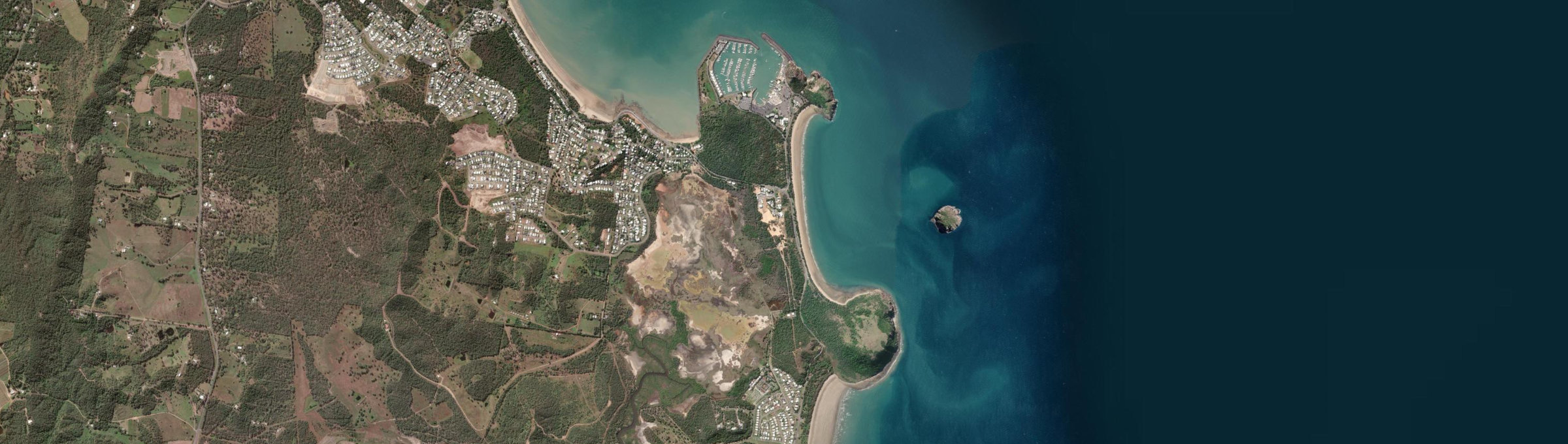 Aerial view of Rosslyn, QLD
