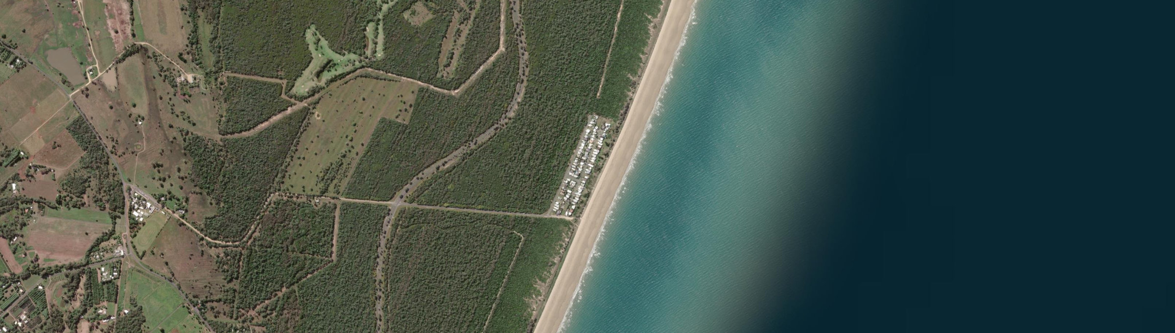Aerial view of Bangalee (Qld), QLD