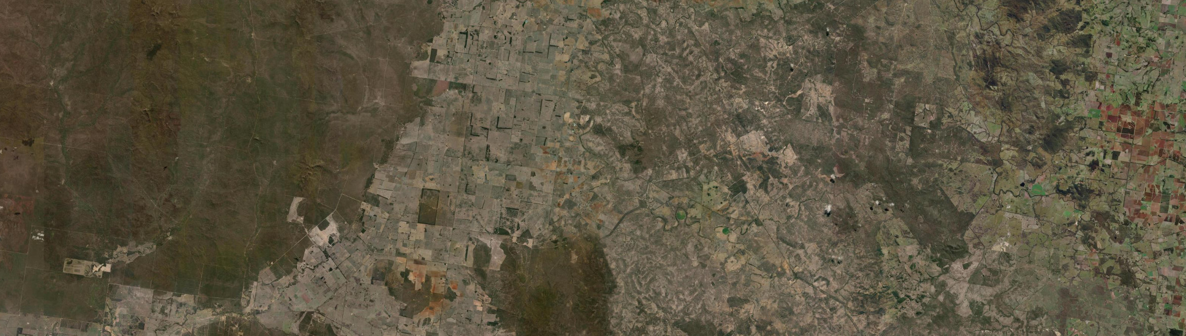 Aerial view of Durong, QLD