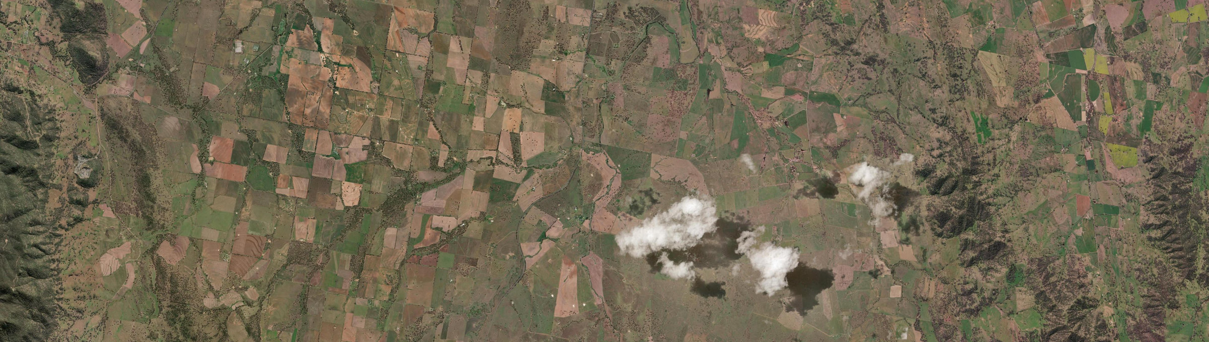 Aerial view of Goonoo Goonoo, NSW